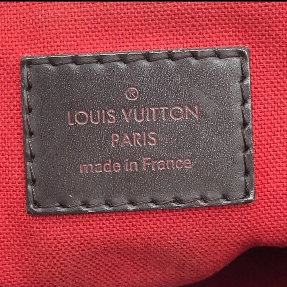 Auth Louis Vuitton Damier Ebene Siena PM 2Way Bag W/Box/Dust Bag